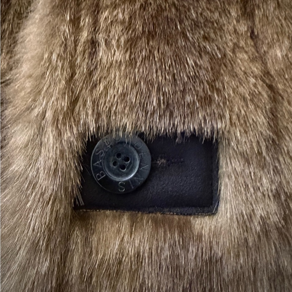 Luxurious Brown Faux Fur Coat - Picture 11 of 12